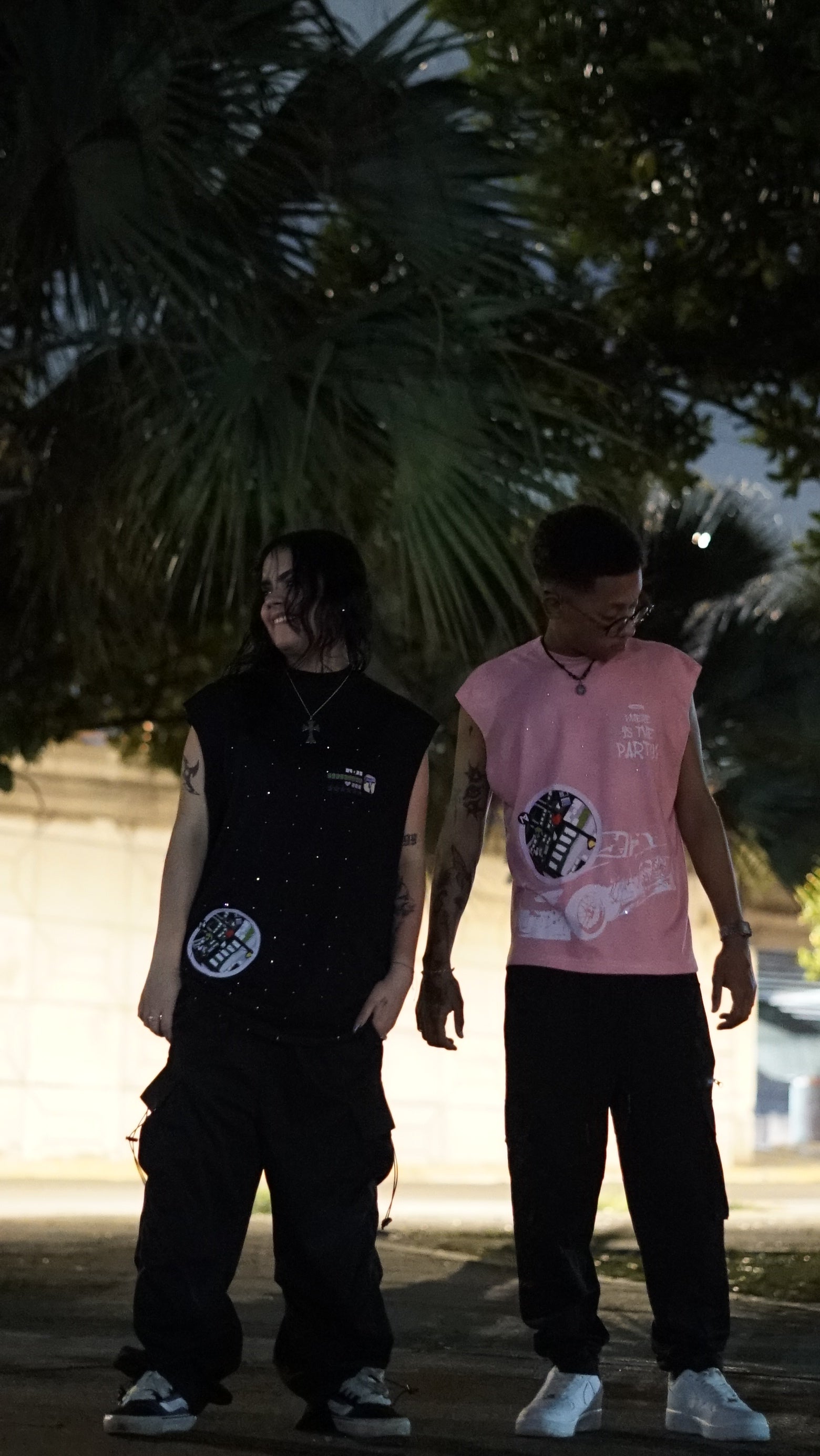 Vice city T-shirt sin mangas oversize