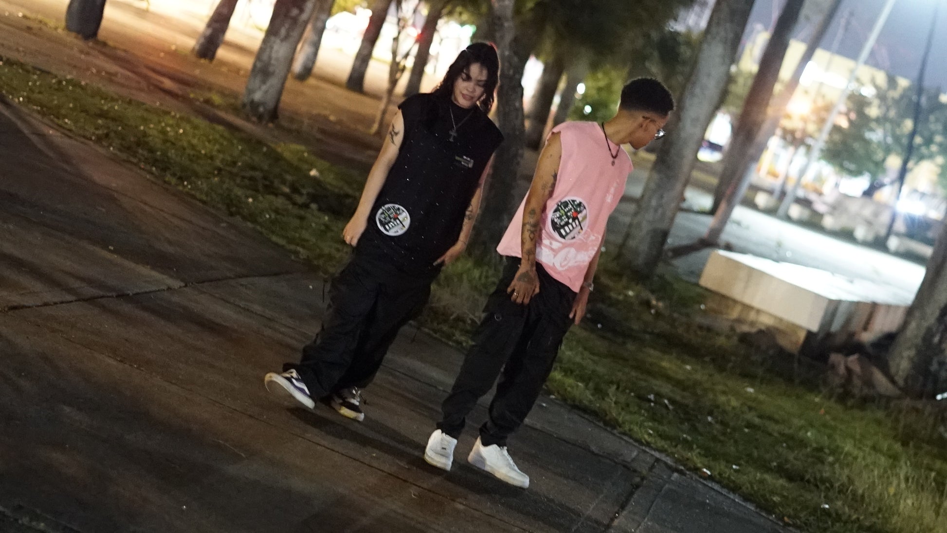 Vice city T-shirt sin mangas oversize