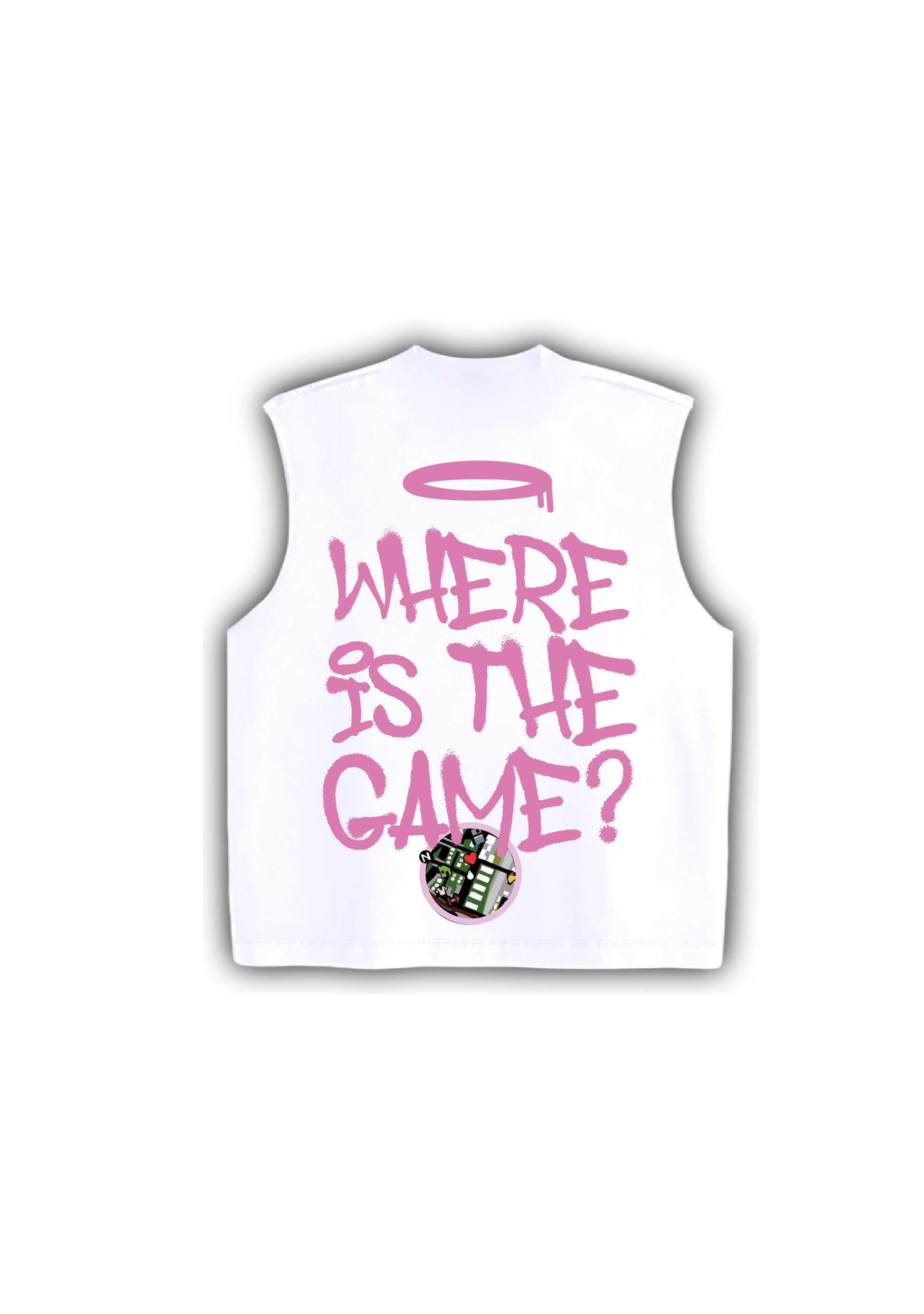 Vice city T-shirt sin mangas oversize